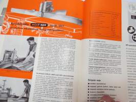 Holzher Luettelo -erikoiskoneita puuntyöstöä ja mekaanista syöttöä varten -kuvasto / catalog of woodworking elecric tools / machines, in finnish