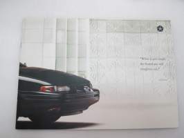 Chrysler Vision, Jeep Grand Cherokee, Voyager, Saratoga, Chrysler Le Baron Cabrio yleisesite -myyntiesite / sales brochure