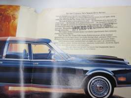 Chrysler New Yorker Fifth Avenue Edition 1984 -myyntiesite / sales brochure
