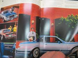 Buick 1981 -myyntiesite / sales brochure