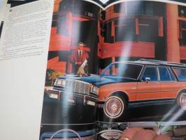 Buick 1981 -myyntiesite / sales brochure
