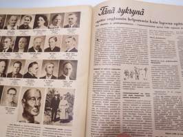 Suomen Kuvalehti 1949 nr 35, ilmestynyt  10.12.1949,  sis. mm. artikkelit / kuvat / mainokset; Kansikuva presidentti Paasikivi, Asko, Suojakoti Lapin lapsille,