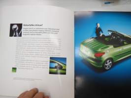 Peugeot 206 CC 2001 -myyntiesite / sales brochure