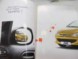 Peugeot 206 &amp; 206 SW 2004 -myyntiesite / sales brochure