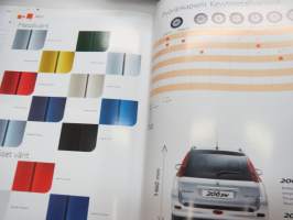 Peugeot 206 &amp; 206 SW 2004 -myyntiesite / sales brochure