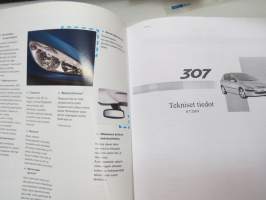 Peugeot 307 &amp; Wagon -myyntiesite / sales brochure