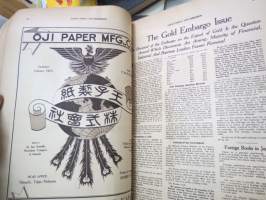 Japan Today &amp; Tomorrow 1928 -Japanin kulttuuria, armeijaa, taidetta, liike-elämää, yhteiskuntaa, keisariperhettä jne. esittelevä englanninkielinen julkaisu,