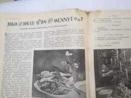 Kotiliesi 1933 nr 1, ilmestynyt 1.1.1933, tammikuu I numero, sis. mm. seur. artikkelit / kuvat / mainokset; Kansikuvitus Rudolf Koivu - &quot;Rekiretki&quot;, Uutta