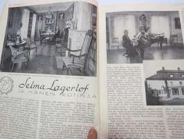 Kotiliesi 1933 nr 22, ilmestynyt 15.11.1933, marraskuu II numero, sis. mm. seur. artikkelit / kuvat / mainokset; Kansikuvitus Rudolf Koivu - &quot;Joulun enteitä&quot;,