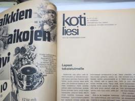 Kotiliesi 1970 nr 15, elokuu I numero, ilmestynyt 1.8.1970, sis. mm. seur. artikkelit / kuvat / mainokset; Kansikuva &quot;Kesäpäivä Ruoveden rannalla&quot;