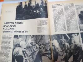 Kotiliesi 1970 nr 15, elokuu I numero, ilmestynyt 1.8.1970, sis. mm. seur. artikkelit / kuvat / mainokset; Kansikuva &quot;Kesäpäivä Ruoveden rannalla&quot;