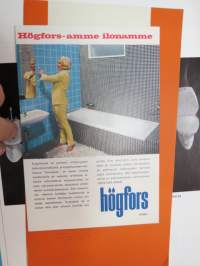 Vesi- / kylpyhuonekalusteita -erä myyntiesitteitä / bathroom accessories. brochures