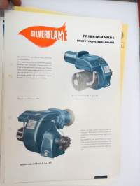 Öljypolttimia -erä myyntiesitteitä / oil burner brochures