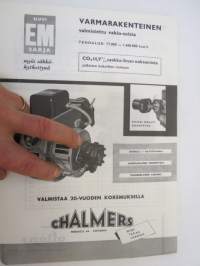 Öljypolttimia -erä myyntiesitteitä / oil burner brochures