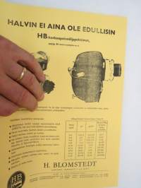 Öljypolttimia -erä myyntiesitteitä / oil burner brochures