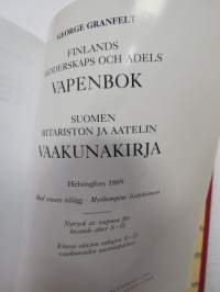 Finlands ridderskaps och adels kalender 1992 - Finlands adelskalender - Suomen Aateliskalenteri - Suomen ritariston ja aatelin kalenteri (vapen i färg S-Ö