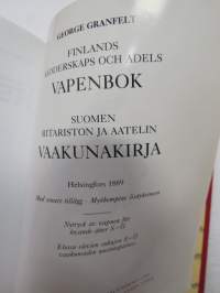 Finlands ridderskaps och adels kalender 1992 - Finlands adelskalender - Suomen Aateliskalenteri - Suomen ritariston ja aatelin kalenteri (vapen i färg S-Ö