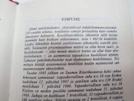 Finlands ridderskaps och adels kalender 1989 - Finlands adelskalender - Suomen Aateliskalenteri - Suomen ritariston ja aatelin kalenteri (vapen i färg H-R