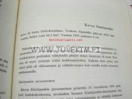 Luovutetun Karjalan säästöpankit
