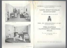 Huonekalu- ja sisustusmessut / yleisön  äänestyskilpailun arvontaryhmät  n 1960-l
