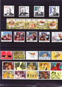 Iso-Britannia/Englanti - Postimerkkien postituore ** vuosilajitelma 1995 (Royal Mail mint year pack 1995) alkuperäisissä pahvikansissa