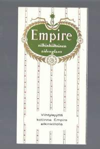 Empire Suomen Väriteollisuus Oy  esite