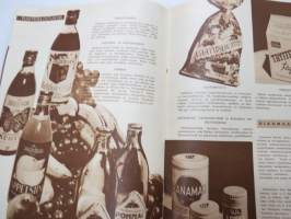 Ravinto ja nautinto 1950 nr 2, sis. mm. seur. artikkelit / kuvat / mainokset; Kansikuva Pommac, Elintarviketeollisuus ja suurkuluttajat, Miten sillituotteet