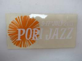 Pori Jazz 2011 -tarra / sticker