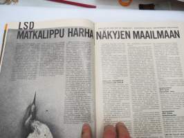 Kauneus ja terveys 1967 nr 8 (elokuu), sis. mm. seur. artikkelit / kuvat / mainokset; LSD - Matkalippu harhanäkyjen maailmaan, Hammaslääkärikö sadisti?,