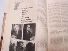 Kauneus ja terveys 1967 nr 1 (tammikuu), sis. mm. seur. artikkelit / kuvat / mainokset; Pitääkö potilaalle kertoa totuus?, Sadistin ja masokistin avioliitto,