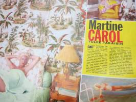 Jallu 1963 nr 2 sis. mm. seur. artikkelit / kuvat / mainokset; Kansikuva Lynn Shaw, Folies Bergere-revyyteattteri, Martine Carol tulee takaisin, Ihanaa elämää