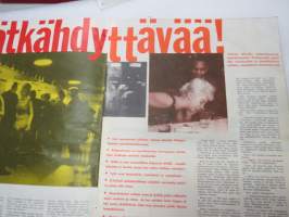 Jallu 1963 nr 2 sis. mm. seur. artikkelit / kuvat / mainokset; Kansikuva Lynn Shaw, Folies Bergere-revyyteattteri, Martine Carol tulee takaisin, Ihanaa elämää