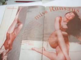 Jallu 1963 nr 2 sis. mm. seur. artikkelit / kuvat / mainokset; Kansikuva Lynn Shaw, Folies Bergere-revyyteattteri, Martine Carol tulee takaisin, Ihanaa elämää