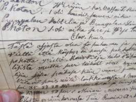 Muurari Anders / Antti Helenius, Pöytyä - Lahto - Ojalan torppa, kuollut 8.6.1893, kansanmiehen pitämät päiväkirjat / muistiinpanot elämästä ja oloista