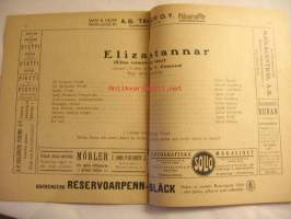 Svenska Teatern Program 1924-25 nr 4 -käsiohjelma