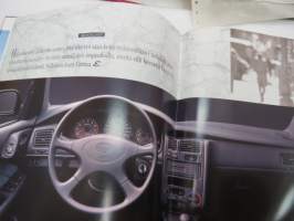 Toyota Carina E 1994 -myyntiesite / sales brochure