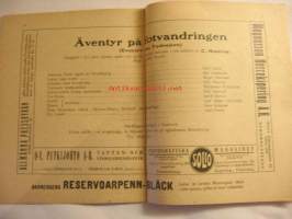 Svenska Teatern Program 1924-25 nr 2 -käsiohjelma