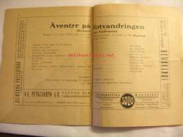 Svenska Teatern Program 1924-25 nr 1 -käsiohjelma