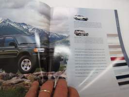 Toyotas 2001 (Toyota 2001 USA) -myyntiesite / sales brochure