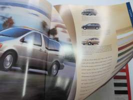 Toyotas 2001 (Toyota 2001 USA) -myyntiesite / sales brochure