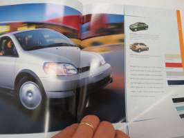 Toyotas 2001 (Toyota 2001 USA) -myyntiesite / sales brochure