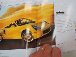 Toyotas 2001 (Toyota 2001 USA) -myyntiesite / sales brochure