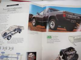Toyota Hilux 1993 -myyntiesite / sales brochure
