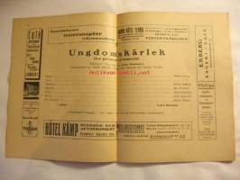 Svenska Teatern Program 1923-24 nr 16 -käsiohjelma
