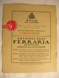Svenska Teatern Program 1923-24 nr 14 -käsiohjelma