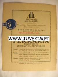 Svenska  Teatern Program 1923-24 nr 12 -käsiohjelma