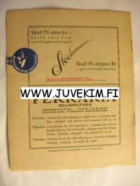 Svenska Teatern Program 1923-24 nr 11 -käsiohjelma