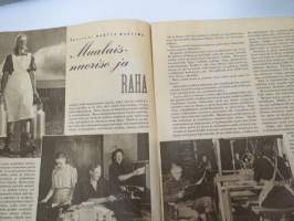 Kotiliesi 1948 nr 19, ilmestynyt 1.10.1948, sis. mm. seur. artikkelit / kuvat / mainokset; Rio Rita - SOK kortiton verokahvi, Suomen Raamattu, Maalaisnuoriso ja