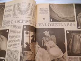 Kotiliesi 1948 nr 19, ilmestynyt 1.10.1948, sis. mm. seur. artikkelit / kuvat / mainokset; Rio Rita - SOK kortiton verokahvi, Suomen Raamattu, Maalaisnuoriso ja