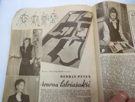 Kotiliesi 1948 nr 19, ilmestynyt 1.10.1948, sis. mm. seur. artikkelit / kuvat / mainokset; Rio Rita - SOK kortiton verokahvi, Suomen Raamattu, Maalaisnuoriso ja
